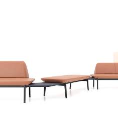 Softseating-Programme modulares Baukastenprinzip Lounge Sitzmöbel Sofas Bänke Kusch+Co Genaya