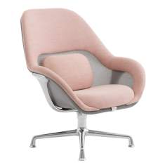 Loungestuhl rosa Loungesessel Sessel Lounge Coalesse SW_1 Lounge