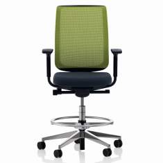 Steelcase Bürostuhl Design Bürostuhl Stoff Bürodrehstuhl grün Steelcase, Reply Air Schalterstuhl