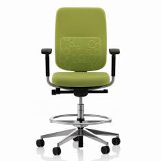 Steelcase Bürostuhl Design Bürostuhl Stoff Bürodrehstuhl grün Steelcase, Reply Schalterstuhl