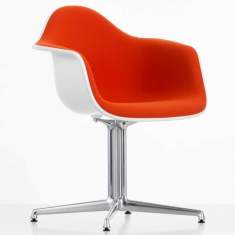 Besucherstuhl Besucherstühle rot Konferenzstühle, vitra, Eames Plastic Armchair