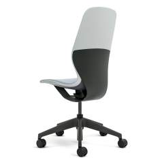 Bürostuhl schwarz Bürodrehstuhl moderne Bürostühle ohne Armlehnen, Steelcase, SILQ
