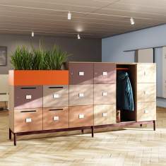 Schliessfachschränke Büro Lockerschränke Locker Steelcase WorkValet™
