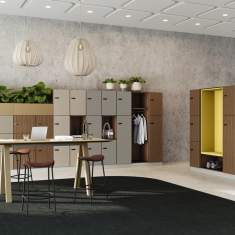 Schliessfachschränke Büro Lockerschränke Locker Steelcase WorkValet™