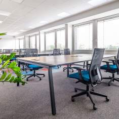 Bürostuhl blau Bürodrehstuhl Drehstuhl Büro Nowy Styl, Intrata