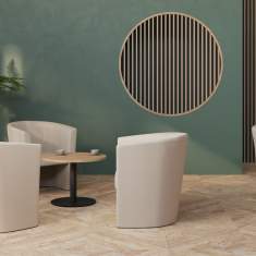 Loungesessel grau Büro Clubsessel Design Loungemöbel Nowy Styl, Club