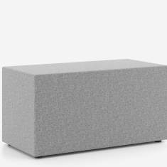 Polsterhocker grau Hocker Lounge Nowy Styl Sand Sitzpoufs