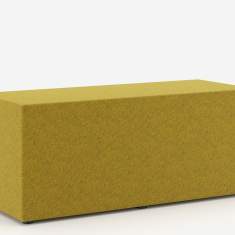 Sitzpouff gelb Lounge Sitzelemente Nowy Styl Sand Sitzpoufs