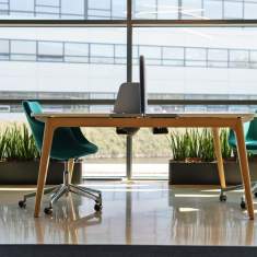 Schreibtisch Holz Schreibtische Büro Nowy Styl Levitate Workbench
Doppelarbeitsplatz