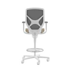 Wilkhahn Bürostuhl ergonomischer Bürodrehstuhl weiss Counterstühle Wilkhahn, IN Counterstuhl