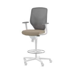Wilkhahn Bürostuhl ergonomischer Bürodrehstuhl weiss Counterstühle Wilkhahn, IN Counterstuhl