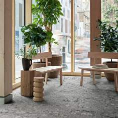 Textiler Bodenbelag Teppichfliesen Interface Fortnight