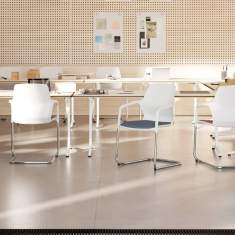 Design Schulungstisch, Klapptisch, Wilkhahn, mAx Klapptischsystem