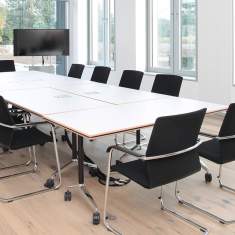 Wilkhahn Timetable Konferenztische im modernen Besprechungsraum