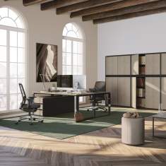 Design Schreibtisch modern Palmberg, Schreibtisch PENSUM