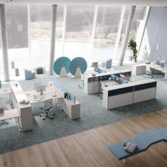 Büroschränke Holz Büroschrank abschließbar PRISMA 2 Funktionsschrank Palmberg