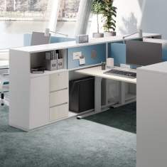 Büroschränke Holz Büroschrank abschließbar PRISMA 2 Funktionsschrank Palmberg