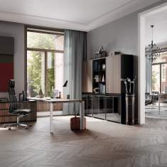 Chefbüro Direktionseinrichtungen Management Büromöbel Palmberg MANAGEMENTBÜRO