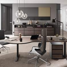 Chefbüro Direktionseinrichtungen Management Büromöbel Palmberg MANAGEMENTBÜRO