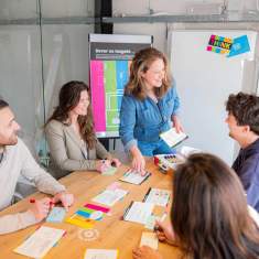 Mobiles Whiteboard Holz Moderationstafel Whiteboards Legamaster Playroom