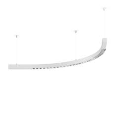 Pendelleuchten Design Pendelleuchte modern Bürolampe weiss XAL Beto ceiling / suspended system
