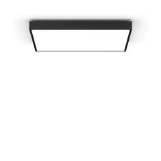Deckenleuchten LED Deckenlampe Design Bürolampe Decke schwarz quadratisch XAL Flow EVO