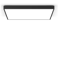 Deckenleuchten LED Deckenlampe Design Bürolampe Decke schwarz quadratisch XAL Flow EVO