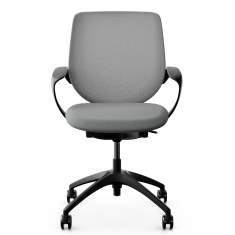 Konferenzstühle grau Büro giroflex 313 Konferenzstuhl
mit Netzgewebe
