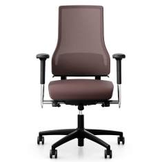 Bürostuhl braun Drehstühle Büro Drehstuhl Netzgewebe RH Axia® 2.5
mit Netzrückenlehne