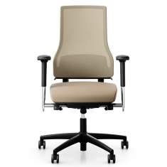 Bürostuhl beige Drehstühle Büro Drehstuhl Netzgewebe RH Axia® 2.5
mit Netzrückenlehne