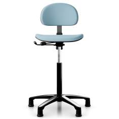 Ergonomischer Bürostuhl blau Schreibtischstuhl ergonomisch, Flokk, RH Support
