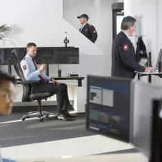 Ergonomischer Bürostuhl schwarz Bürodrehstuhl ergonomisch Büro RH Focus