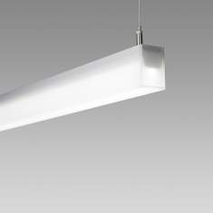 Büro Deckenlampen LED längliche Pendelleuchte Büro LED Büroleuchte, Regent, Flow