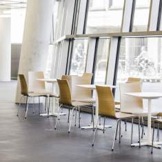 Besucherstuhl Holz Besucherstühle Konferenzstühle Cafeteria Stuhl Brunner, prime