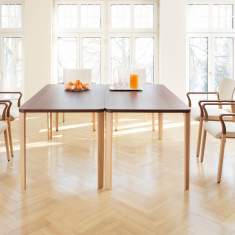 Konferenztische Holz Konferenztisch rechteckig Brunner, taceo Tisch