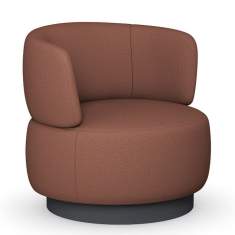 Sessel braun Loungesessel Lounge Sedus se:living Sessel