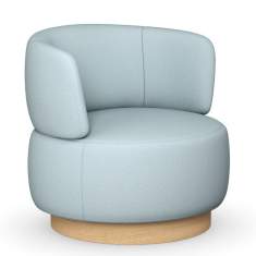 Sessel hellblau Loungesessel Lounge Sedus se:living Sessel