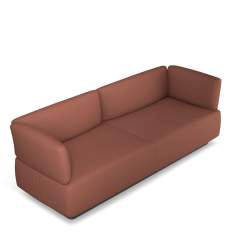 Loungesofa braun Sofa Lounge Sedus se:living Sofa