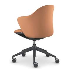Drehstuhl orange Drehstühle Home Office Konferenzstuhl mit Rollen Sedus se:flair