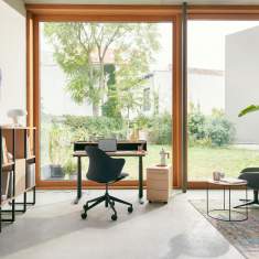 Drehstuhl schwarz Drehstühle Home Office Konferenzstuhl mit Rollen Sedus se:flair