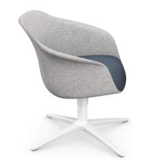 Loungesessel grau Sessel drehbar Sedus se:lounge light