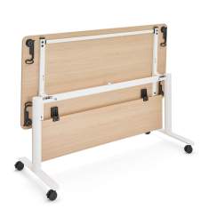 Klapptisch Holz Klapptische fahrbar Staffeltisch Sedus se:lab flip