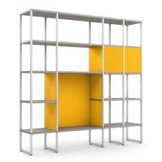 Regal weiss Regalsystem Büro sedus se:matrix Regalmodul light