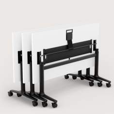 Höhenverstellbare Konferenztische Rolltisch elektrisch höhenverstellbar Rolltische Klapptisch mit Rollen Konferenztisch Whiteboard Staffeltisch Brunner lift active
beschreibare Tischplatte