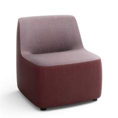 Loungesessel rot Sessel Lounge Brunner pads