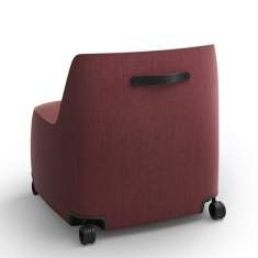 Loungesessel Sessel Lounge Brunner pads
mit Rollen