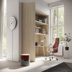 Konferzendrehstuhl braun Konferenzsessel Home Office Drehstuhl mit Rollen Konferenz Brunner ray