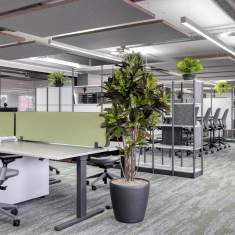 Büroplanung WSA OFFICE PROJECT AG - Planung KNUCHEL FARBEN AG