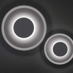 LED Wandleuchten rund Wandleuchte Büro Schätti Leuchten GLARONA