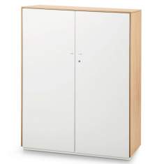 Büro Schrank Holz, Kunststoff Türschrank Büroschrank, König + Neurath, ACTA.PLUS